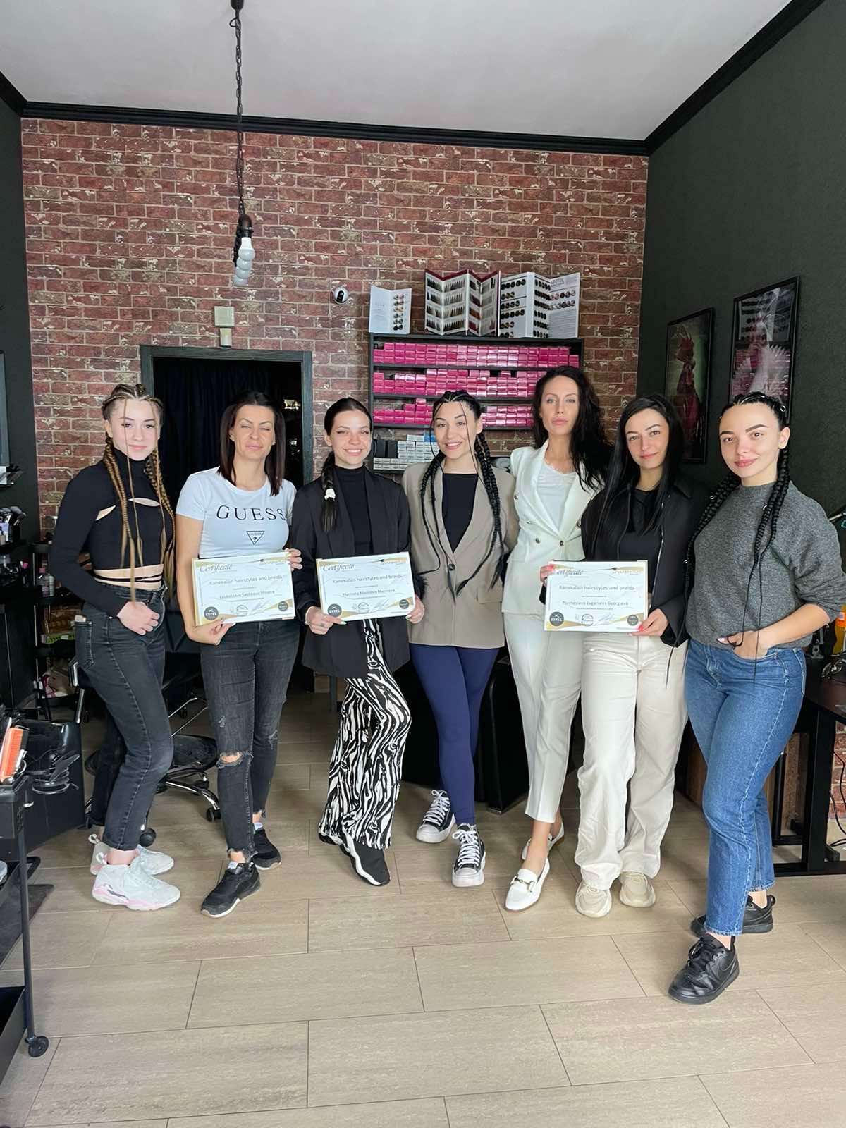 Курс Плитки с канекалон Курс Плитки с канекалон