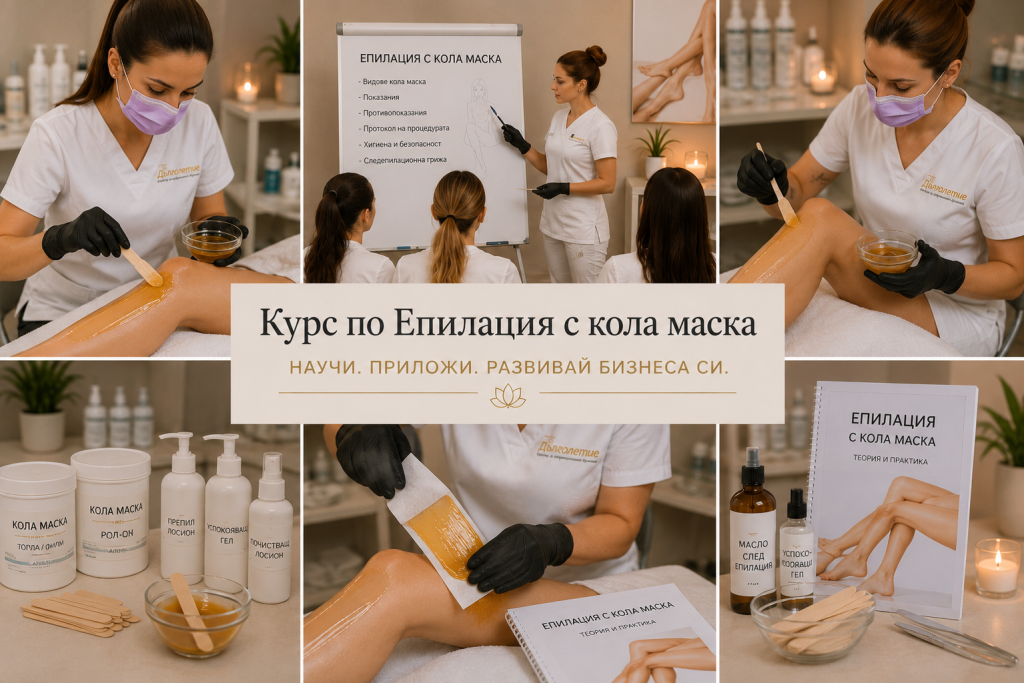 Курс по Епилация с кола маска Курс по Епилация с кола маска