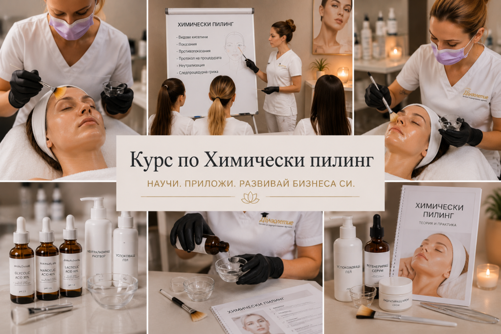 Курс по химически пилинг Курс по химически пилинг